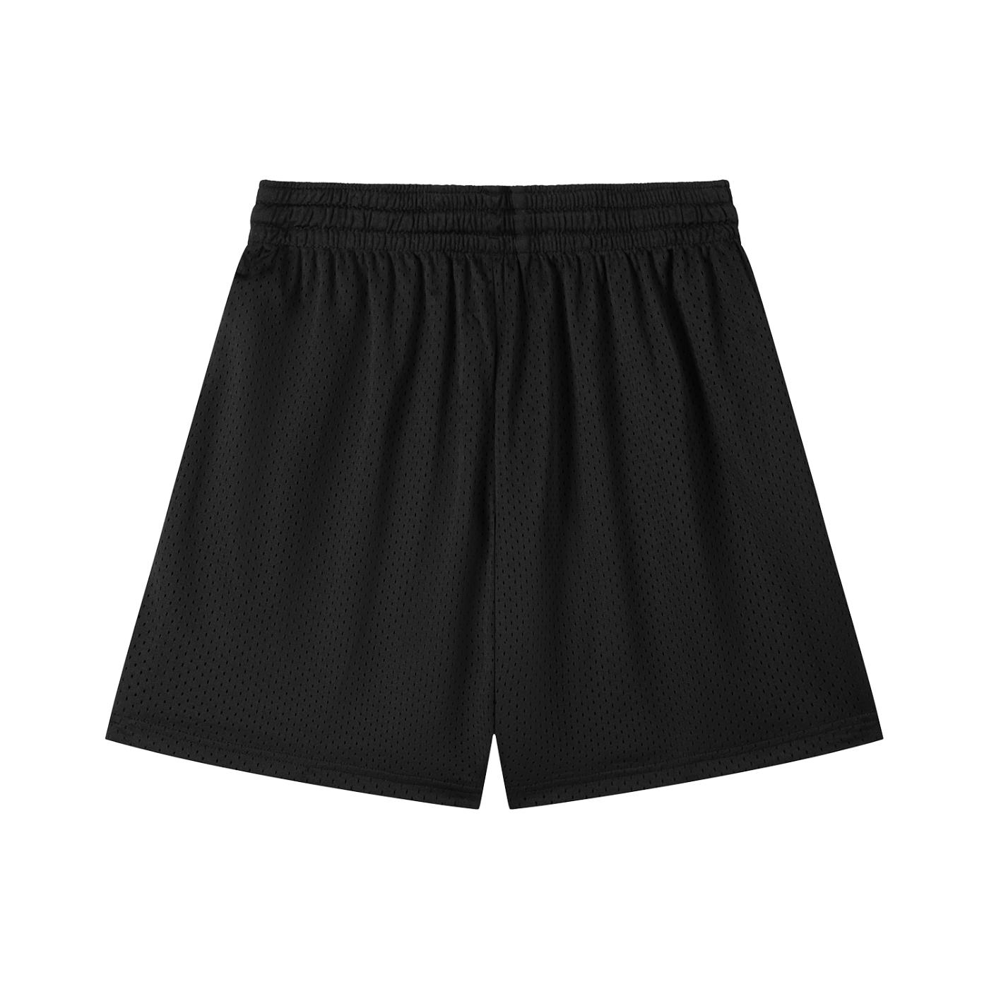 Triple Sword Black Mesh Shorts